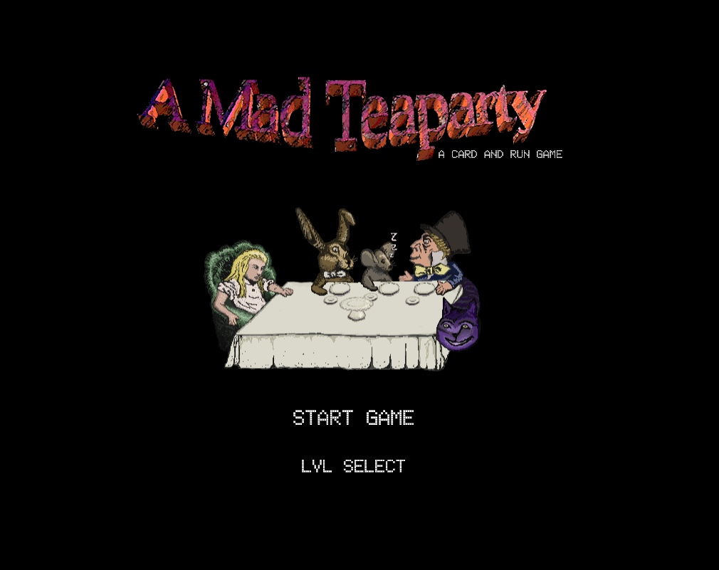 A Mad Tea Party title card