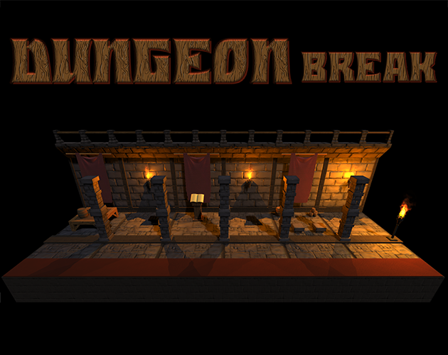 Dungeon Break title card