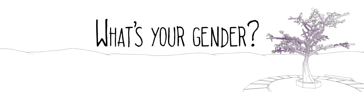 What's your gender? banner